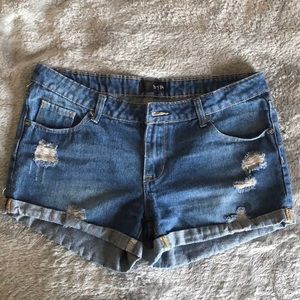 Hype jean shorts